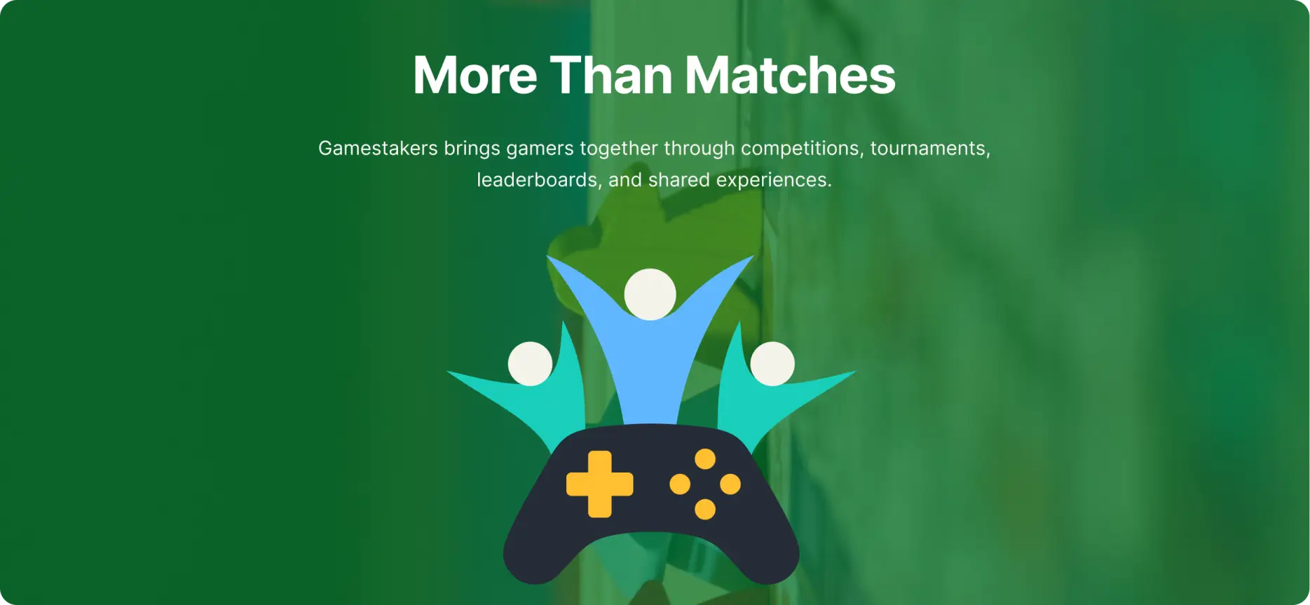 Gamestakers phone banner